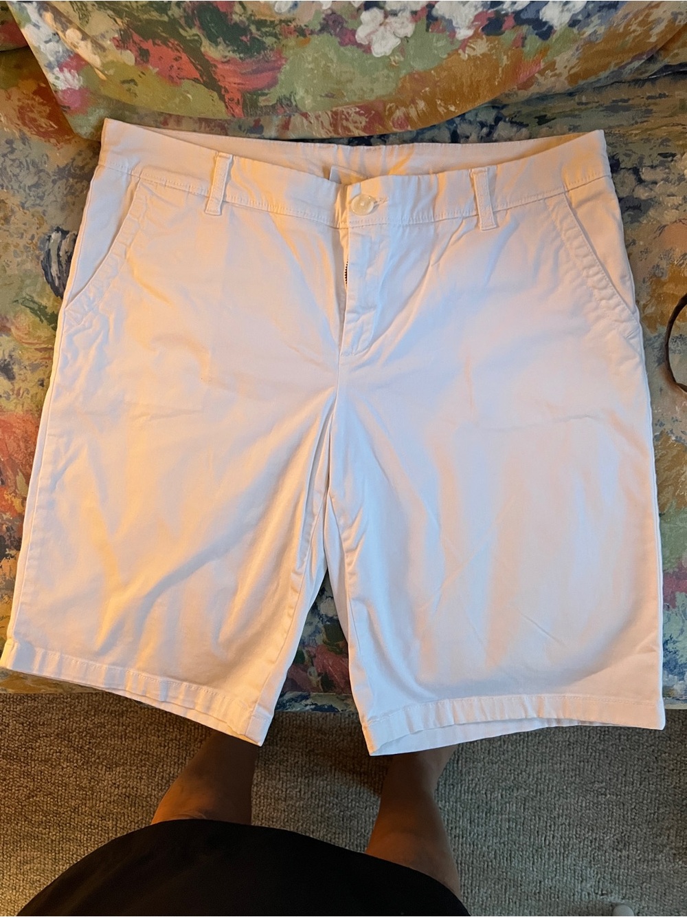 Liz Claiborne White Bermuda Shorts